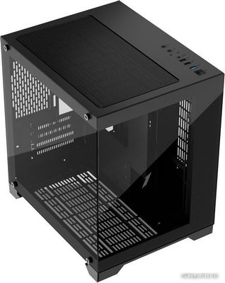 Корпус 1stPlayer MV5-TRANSPARENT (черный) - фото5