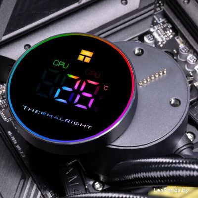 Система жидкостного охлаждения для процессора Thermalright Frozen Magic 360 Digital ARGB V2 (черный) - фото4