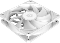 Набор вентиляторов ID-Cooling TF-12025-PRO-ARGB Trio White - фото3