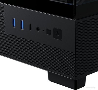 Корпус XASTRA Q400M 5ARGB-FG-C6-UC (черный) - фото5