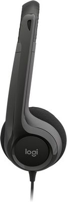 Офисная гарнитура Logitech H390 (черный) - фото3
