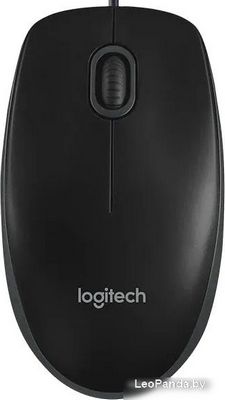 Мышь Logitech B100 (черный) - фото