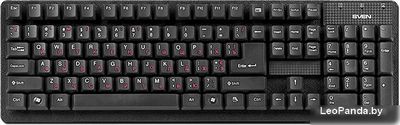 Клавиатура SVEN Standard 301 Black - фото