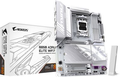 Материнская плата Gigabyte B850 Aorus Elite WiFi7 Ice (rev. 1.1) - фото5
