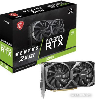 Видеокарта MSI GeForce RTX 3050 Ventus 2X XS 8G - фото2