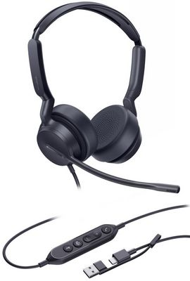 Офисная гарнитура Yealink UH42 Dual UC USB-C/A - фото2