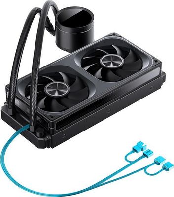Система жидкостного охлаждения для процессора Jonsbo TH-240 (черный) - фото5
