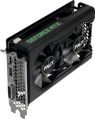 Видеокарта Palit GeForce RTX 3050 Dual NE63050018P1-1070D - фото2