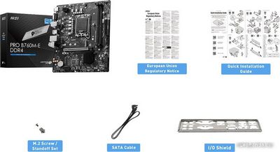 Материнская плата MSI Pro B760M-E DDR4 - фото2