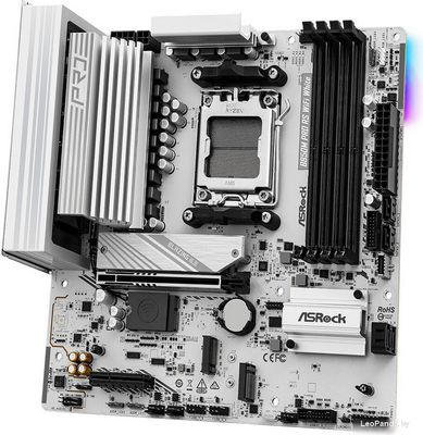 Материнская плата ASRock B850M Pro RS WiFi White - фото4