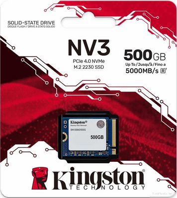 SSD Kingston NV3 500GB SNV3SM3/500G - фото3