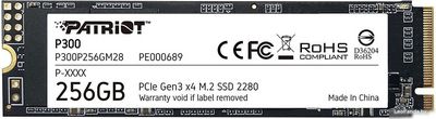 SSD Patriot P300 256GB P300P256GM28 - фото