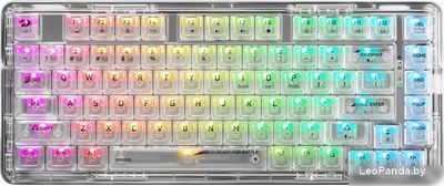 Клавиатура Redragon Elf Pro (прозрачный/белый) - фото