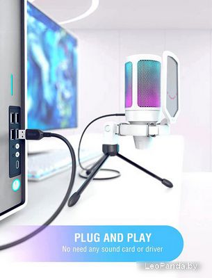 Микрофон FIFINE A6V (белый) - фото5