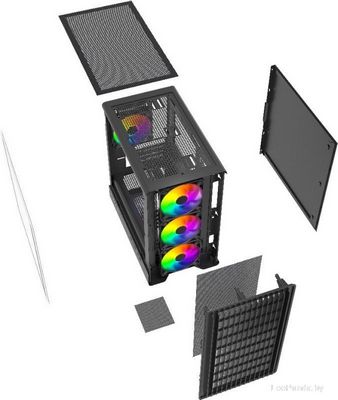 Корпус Powercase Mistral Micro C4B CMMCB-A4 - фото5