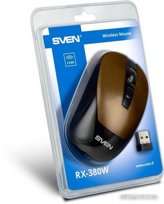 Мышь SVEN RX-380W (античная бронза) - фото5