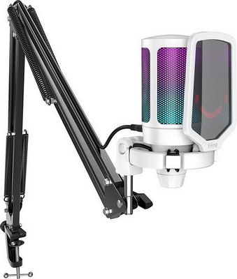 Проводной микрофон FIFINE A6T (белый) - фото