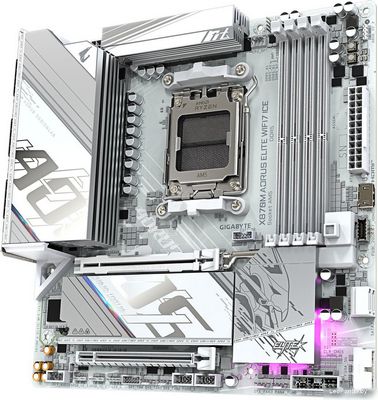 Материнская плата Gigabyte X870M Aorus Elite WiFi7 Ice - фото3
