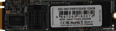 SSD AMD Radeon R3 1TB R3MP31024G8 - фото