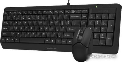 Клавиатура + мышь A4Tech Fstyler F1512 (черный) - фото4