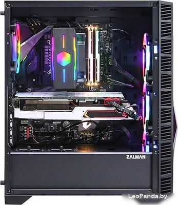 Корпус Zalman Z3 Iceberg (черный) - фото3