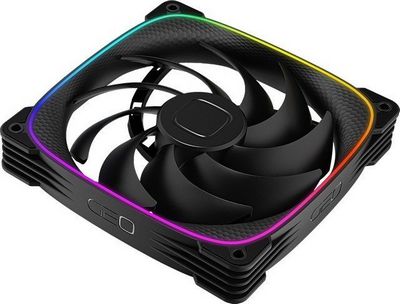 Комплект вентиляторов для корпуса Geometric Future Squama 2503-14 Triple Pack (черный) - фото7