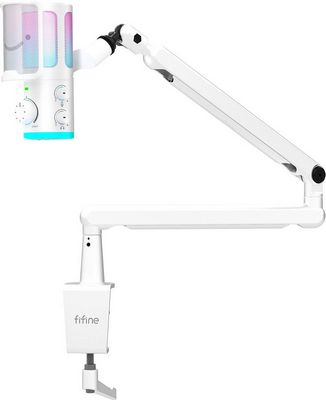 Проводной микрофон FIFINE TAM6 (белый) - фото4