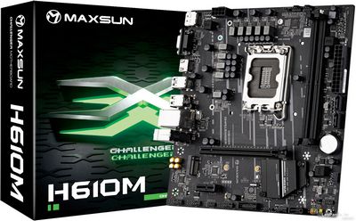 Материнская плата Maxsun Challenger H610M - фото2