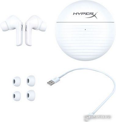Наушники HyperX Cloud Buds TWS (белый) - фото9, картинка9 Наушники HyperX Cloud Buds TWS (белый) - фото9