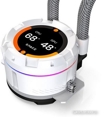 Жидкостное охлаждение для процессора ID-Cooling Space SL360 XE WHITE - фото5