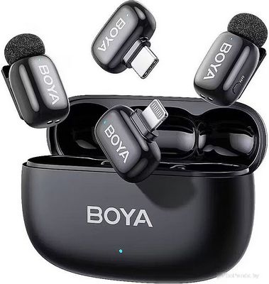 Радиосистема BOYA Mini 2-01 (черный) - фото