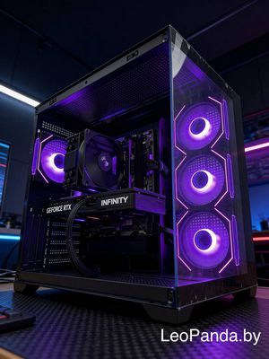 Компьютер игровой 57274 AMD Ryzen 7 8700F 32ГБ  SSD 1TB  RTX 5060  600W - фото