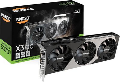 Видеокарта Inno3D GeForce RTX 5070 Ti X3 OC N507T3-16D7X-176068N - фото2