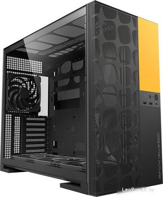 Корпус Geometric Future Model 5 Vent 5FAN (черный/желтый) - фото4
