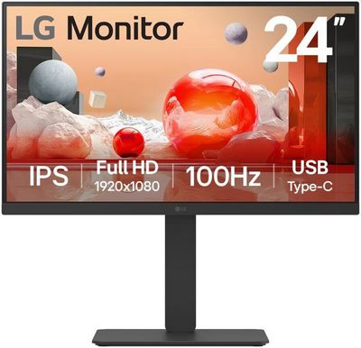 Монитор LG 24BA650-B - фото