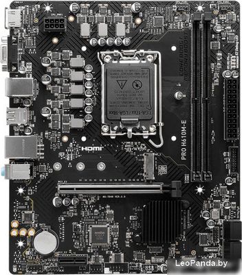 Материнская плата MSI PRO H610M-E - фото