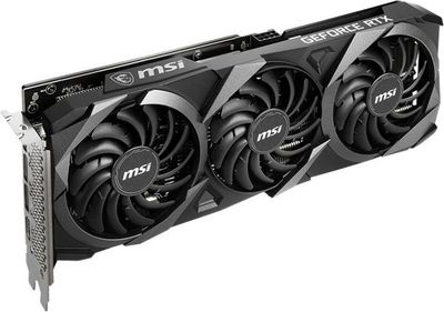 Видеокарта MSI GeForce RTX 3060 Ti Ventus 3X 8G OC LHR - фото2