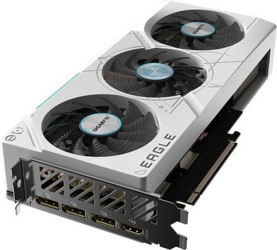 Видеокарта Gigabyte GeForce RTX 4070 Ti Super Eagle OC Ice 16G GV-N407TSEAGLEOC ICE-16GD - фото9