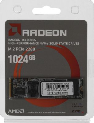 SSD AMD Radeon R3 1TB R3MP31024G8 - фото7