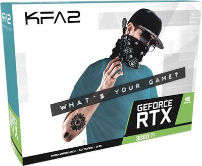 Видеокарта KFA2 GeForce RTX 3060 Ti GDDR6X SG 1-Click OC Plus Updated Ver. 36ISM6MD1GSK - фото3