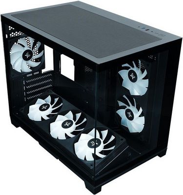 Корпус XASTRA QW500M 6ARGB-FC-C6-UC (черный) - фото3