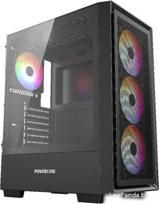 Корпус Powercase Mistral AY4B ARGB CMAYB-A4 - фото, картинка Корпус Powercase Mistral AY4B ARGB CMAYB-A4 - фото