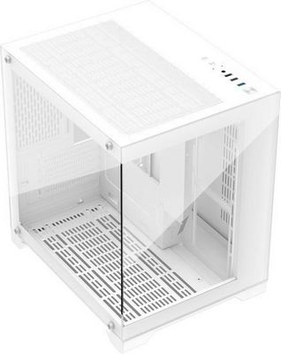 Корпус 1stPlayer MV5-TRANSPARENT (белый) - фото2