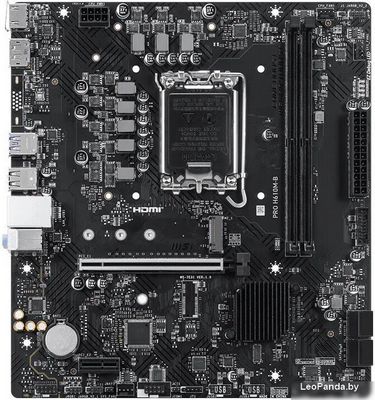 Материнская плата MSI PRO H610M-B - фото