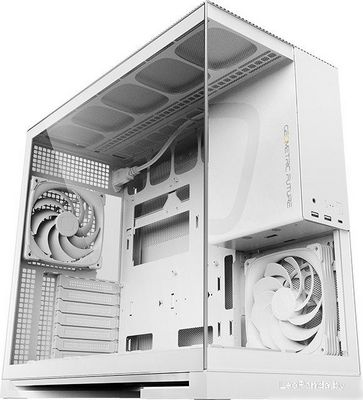 Корпус Geometric Future Model 5 5FAN (белый) - фото3