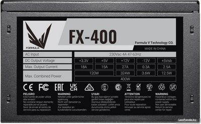 Блок питания Formula FX-400 - фото2