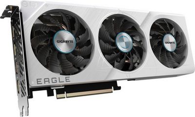 Видеокарта Gigabyte GeForce RTX 4060 Ti Eagle OC Ice 8G GV-N406TEAGLEOC ICE-8GD - фото5