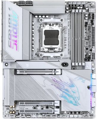 Материнская плата Gigabyte X870E Aorus Pro X3D Ice - фото