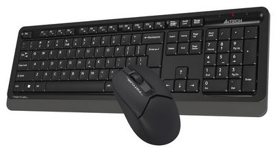 Клавиатура + мышь A4Tech Fstyler FG1012 (черный) - фото4