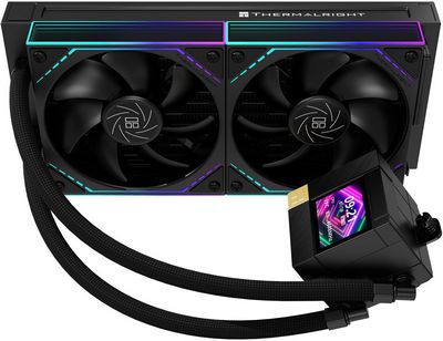 Система жидкостного охлаждения для процессора Thermalright Core Matrix 240 Vision ARGB (черный) - фото3